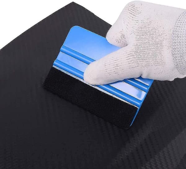 2 Pack Plastic Squeegees For Soft Vinyl Sticker Squeegee Window Tinting Tool Soft Felt Scr