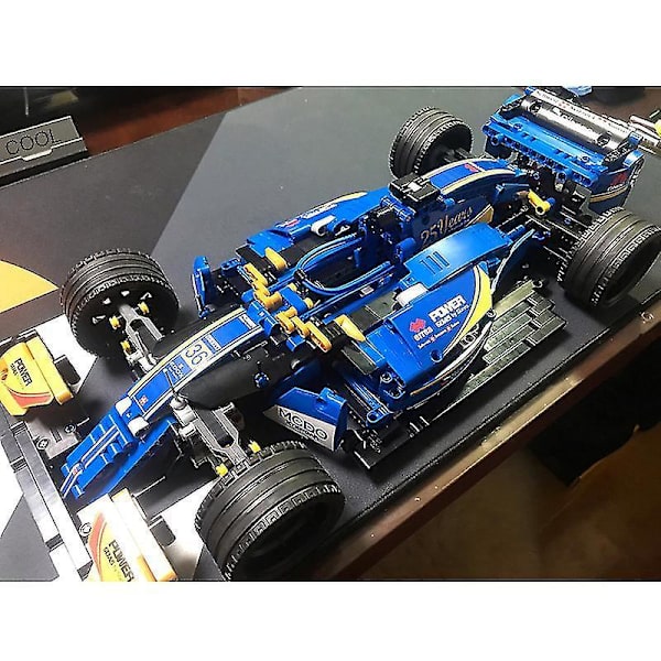 Kreativ Ekspert Berømt Moc Super Racerbil F1 Gte Sports Køretøj Byggeklodser Model Modulære Klodser Tekniske Drenge Legetøj Gaver Uden Original Æske