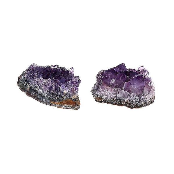 Natural Raw Amethyst Quartz Crystal Cluster Healing Specimen Decor