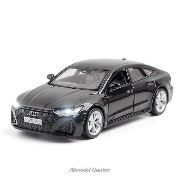 1:35 Rs7 Sportback Leluauto Painevalettu Metalliseos Automalli Painevaletut Lelut V black
