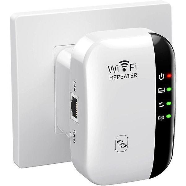 Wifi Extender Signal Booster Up To 2640sq.ft The Newest Generation, Wireless Internet Repeater UK Plug