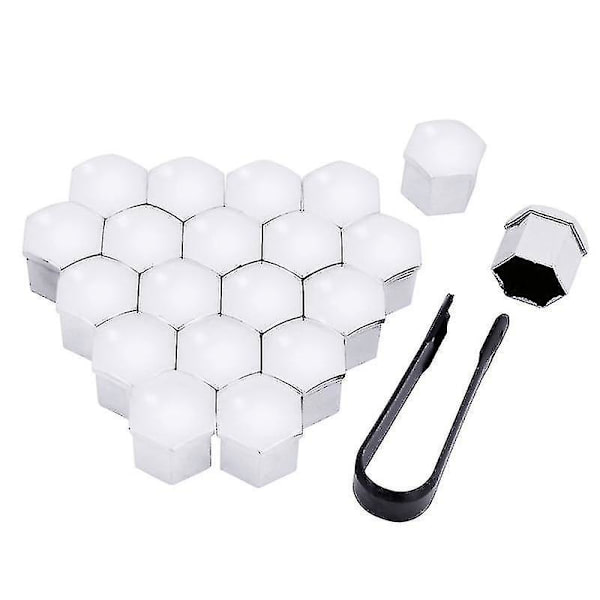 Pyöränmutterin pultti, pään suojus/korkki black 21mm