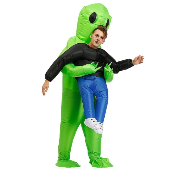 Adult Kids Alien Inflatable Costume Boys Girl Party Cosplay Funny Suit Adult 150 to 195cm