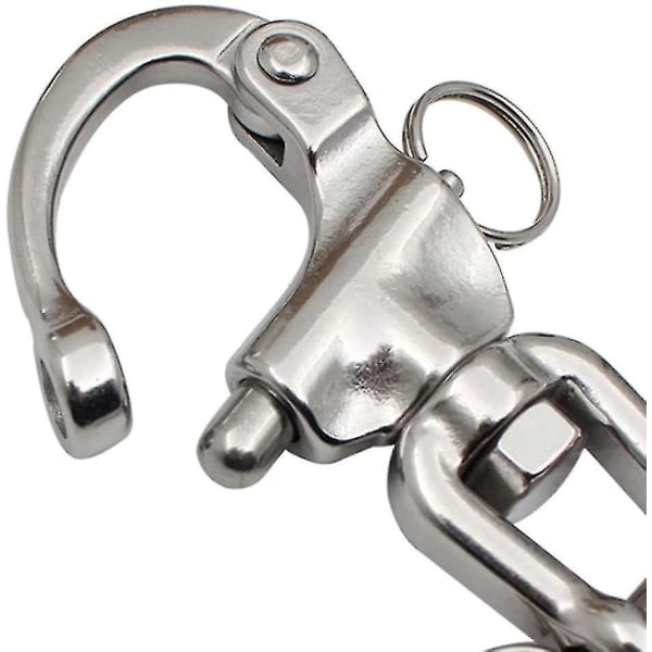 Sailing Swivel Shackles Marine Swivel Shackles For Sailing Triangles - 2 Pieces