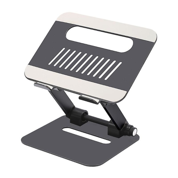 Boneruy Adjustable Stand Cooling Laptop Bracket Holder Bracket Anti-slip Black