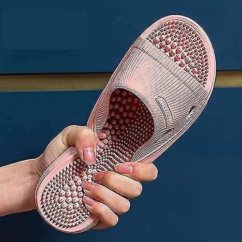 Massage Slippers Zoneterapi Sko Plantar Fasciitis Arthritis Grey Us men 8.5-9.5