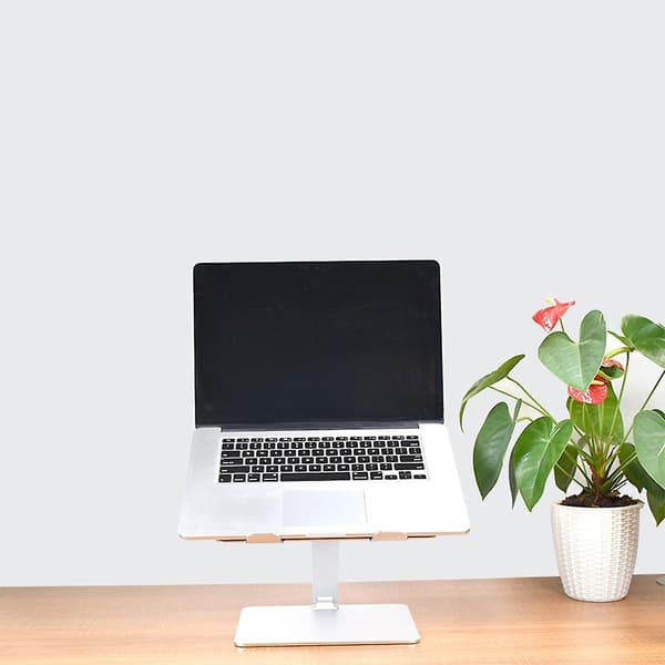 Sammenleggbart Laptop Stativ Dobbeltlags Varmeavledning Aluminium Riser PC Brakett 17'