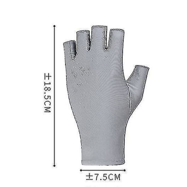 UV-hanske for gel-neglelampe, UV-beskyttelseshansker for manikyr black