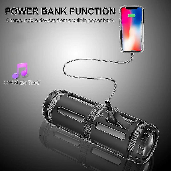 Bluetooth Box Portable Music Box Playing Time Bluetooth With Le