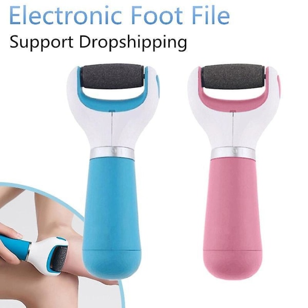 Electric Remove Calluses Hardness Dead Skin Heels Grinding Pedicure Foot Grinder blue