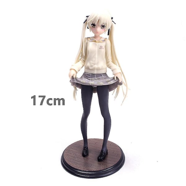 Lelakaya-skytube Yosuga No Sora Kasugano Sora Mekko, Cheongsam-versio PVC, 3 Liikuteltavaa Nukkasarjaa B