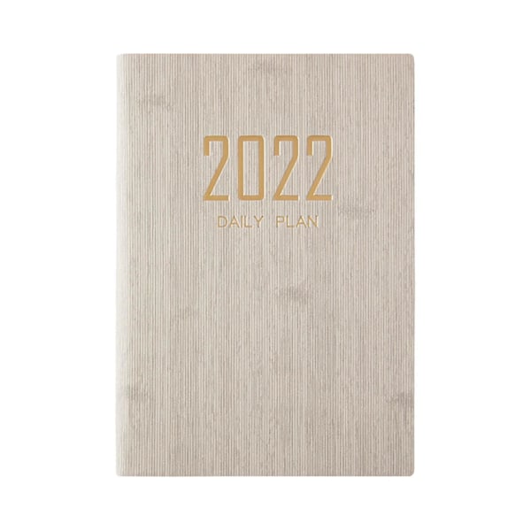 2022 Schedule Notepad Inside Page A5 Efficiency Manual Planning Notebo