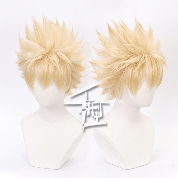 Parykker My Hero Academia Bakugo Katsuki Xiaosheng Bakugo Cosplay Parykk