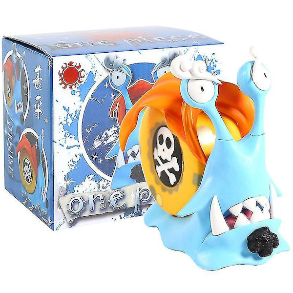 Jinbe Den Den Mushi PVC Figur Samlemodell Leke Jinbe box