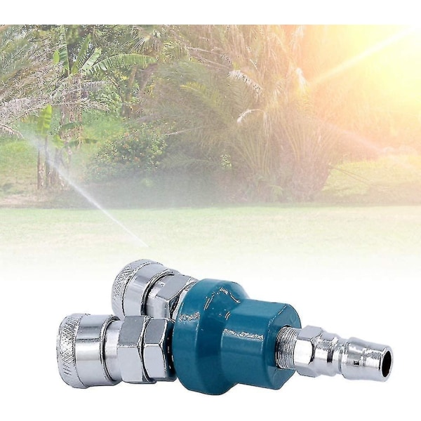 2 Way Quick Connector Air Compressor Multi Hose Manifold Coupler Fitting Pneumatic Tools