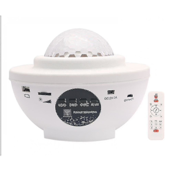 Usb Bluetooth Musikk Stjernehimmel Projektor Lys Stjernehimmel Lys Atm...