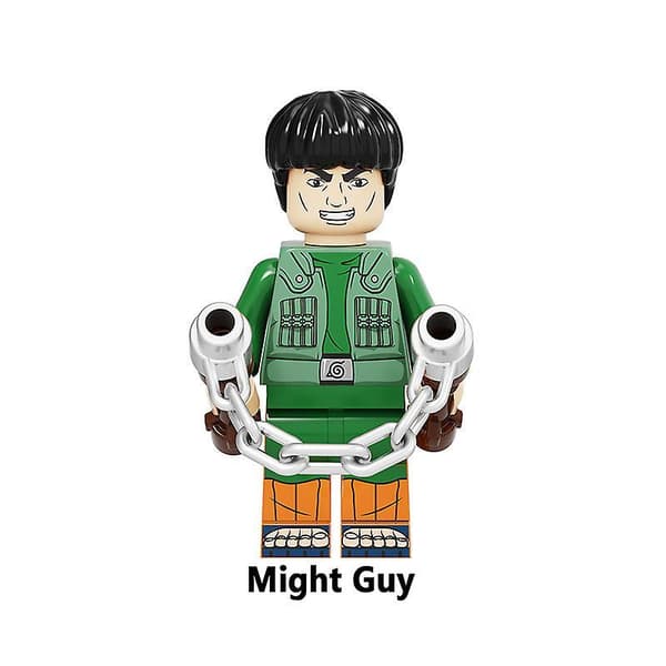 6 stk. Naruto Byggeklods Minifigur Legetøj