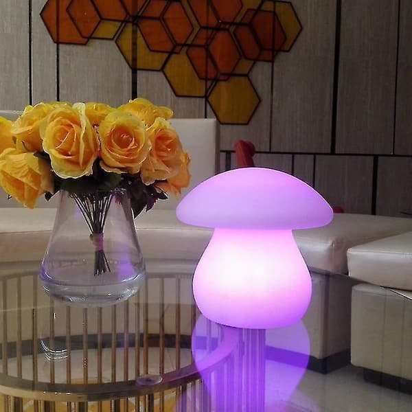 Stor Sopp USB Fjernkontroll LED Lys