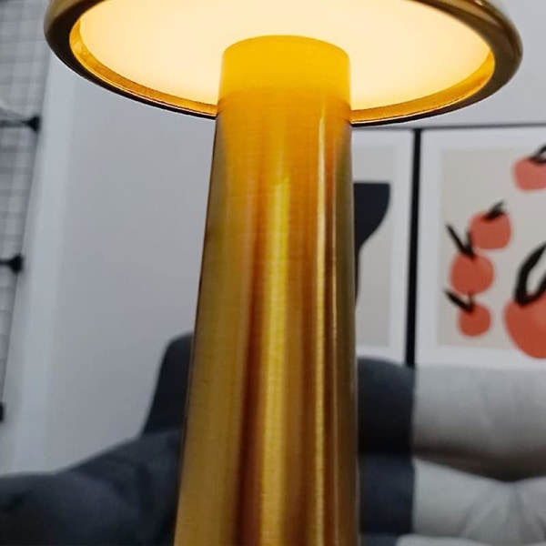 Cordless Bar Table Touch Light 3 Levels Dimmer Desk Lamp Bedroom Atmosphere Lamp