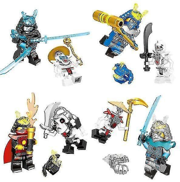 32 stk. Ninjago Mini Figurer Kai Jay Sensei Wu Master Byggeklodser Legetøj