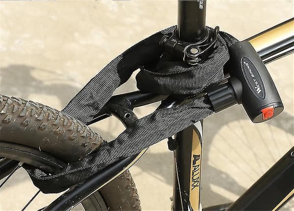 Bicycle Lock Bicycle Security Anti-theft Chain Lock With 2 Keys Password Lock 47 inches