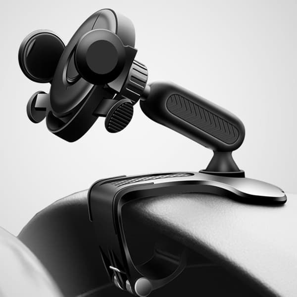 Car Phone Holder Universal Suction Cup Mount Dashboard Auto Lock Cellphone Stand For Smartphone B