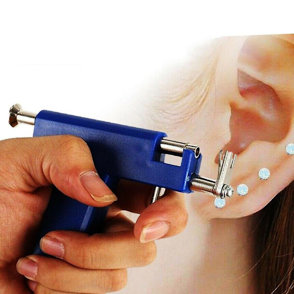 Body Jewelry Piercing Gun With Ear Stud Tools Ear Nose Navel Belly