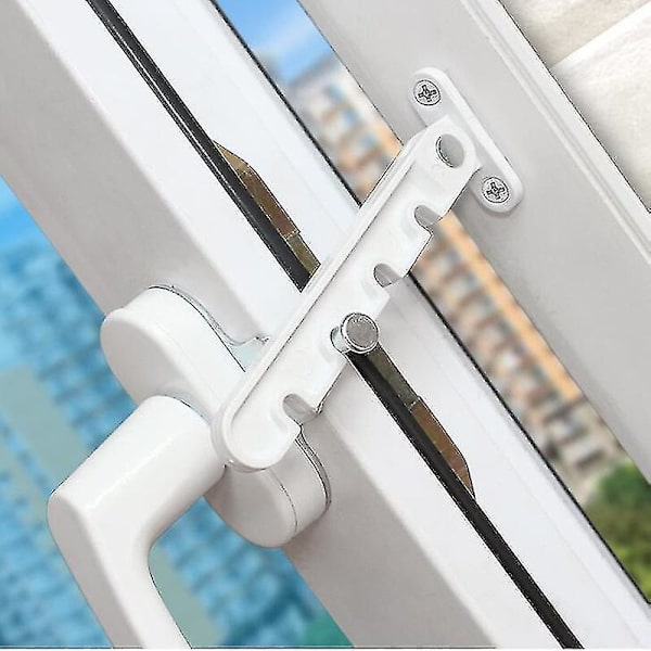 Adjustable Window Stopper, Latch, Locking Strap, Abs Window Stay With Screws, Position Stopper, Child Safety Protector