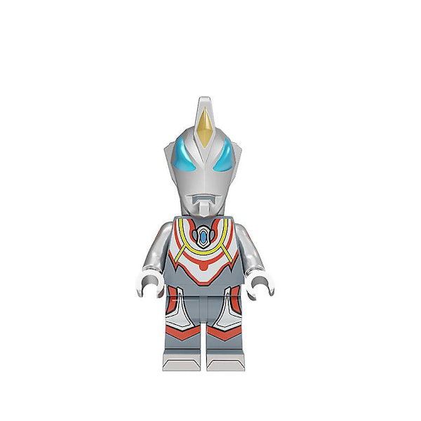 8 stk. Ultraman Byggeklodser Dukker Ubegrænset Cyroged Tero Dijia Samlede Byggeklodser Mini Legetøj