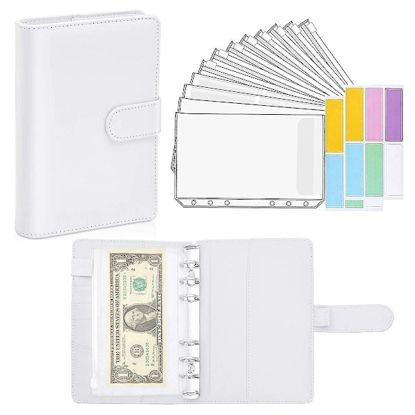 Budsjettplanlegger Kontantperm Konvolutt White-14pcs