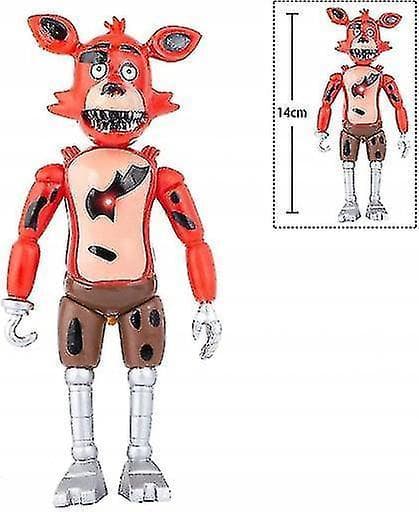 5 Pcs Five Nights At Freddy's Fnaf Figure Set