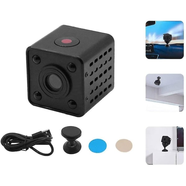 Mini Wifi Hd Wireless Security Camera With Night Vision Motion Detection(black)