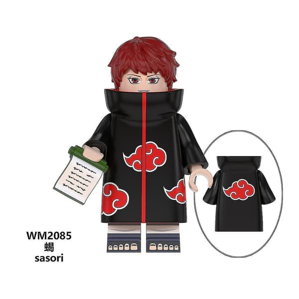 Naruto Building Blocks Toy Japan Anime Figure Confrontation Team Me...