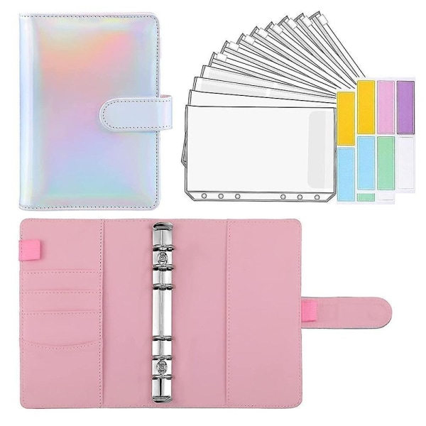 Budget Planner Cash Binder Envelope Silver-14pcs