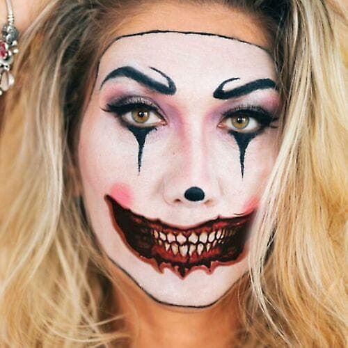 1/12pcs Halloween Prank Makeup Temporary Tattoo Tattoo stickers 04