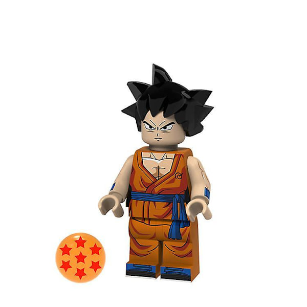 8kpl Anime Dragon Ball Apinakuningas Klin Apinafani Lasten Koulutus Kootut Rakennuspalikka Minifiguurilelut