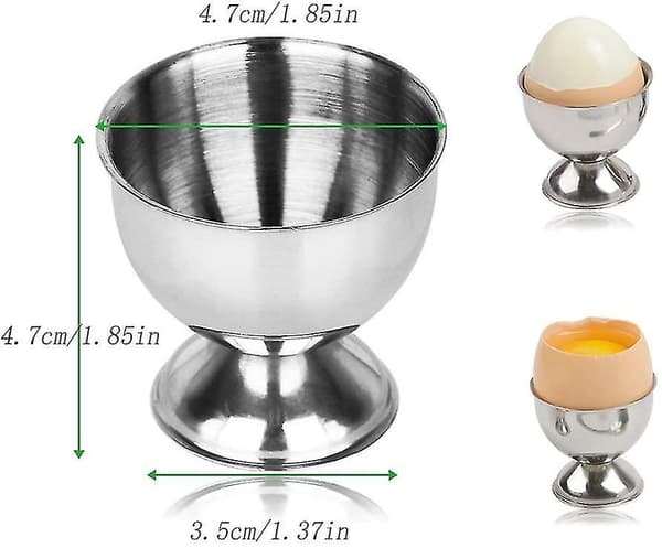 Egg Cup Stainless Steel Egg Cup Set Perfect Egg Set High Quality Stainless Steel
