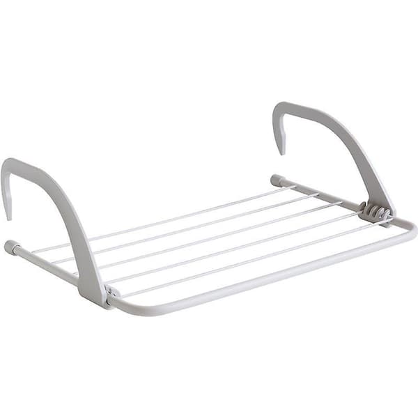 Clothes Dryer - Hanging Drying Rack For Radiator And Balcony, Small Size, Large Drying Capacity, White