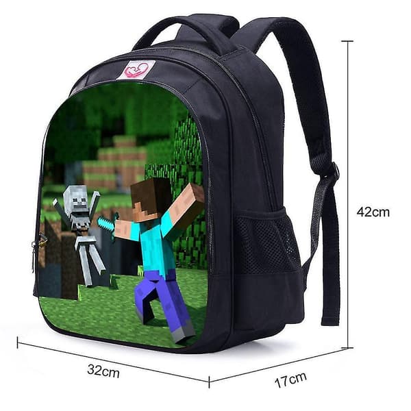 Minecraft Vandtæt Børne Rygsæk color-1