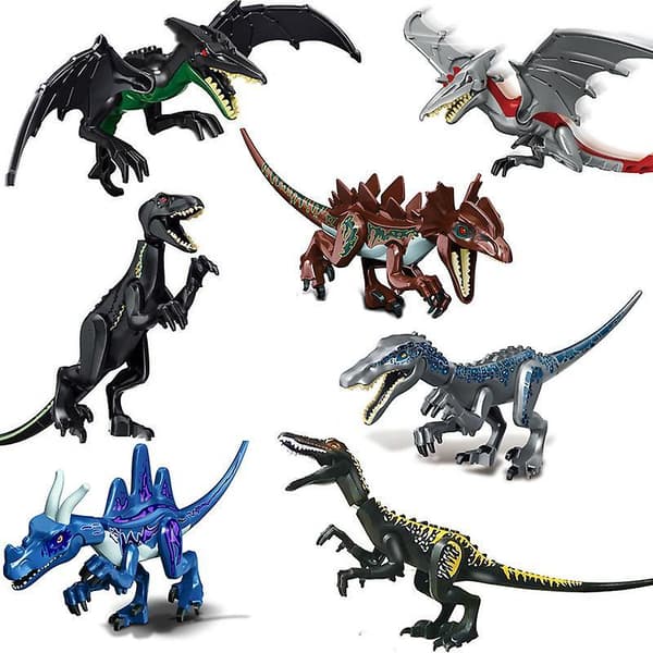 Jurassic Dinosaur Building Block Toy T-Rex