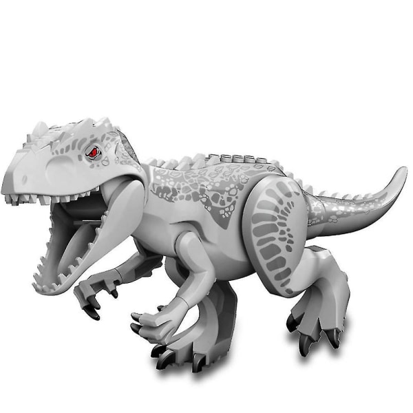 Samlede Byggeklodser Legetøj Dinosaur Verden Tyrannosaurus Børn Dyremodel Klodser Legetøj G
