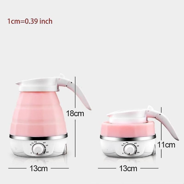 Portable Folding Electric Kettle 220v 850w Automatic Fast Boiling Kettle Bottle Bl