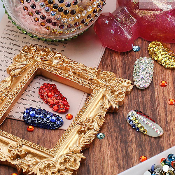 Flat Back Gems Crystal Rhinestones,for Nails Eye Makeup Rhinestones