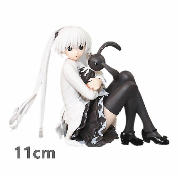 Lelakaya-skytube Yosuga No Sora Kasugano Sora Mekko, Cheongsam-versio PVC, 3 Liikuteltavaa Nukkasarjaa A