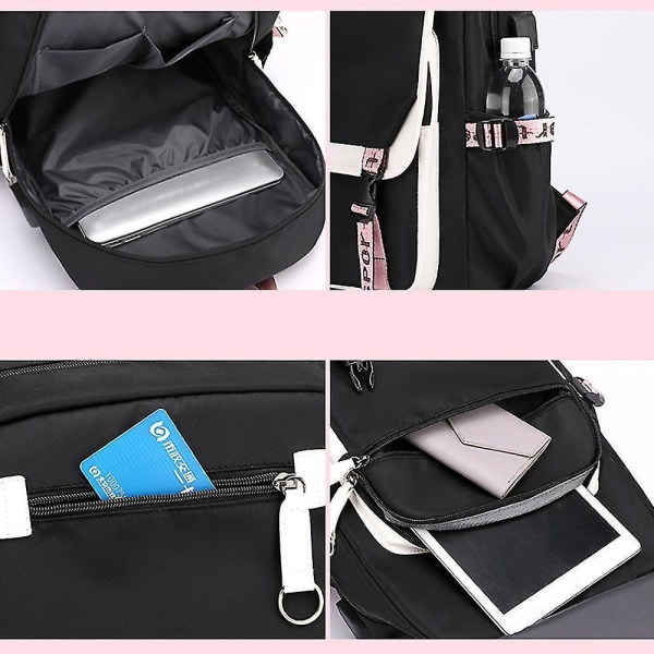 Leisure backpack travel bag student school bag（Color-2）