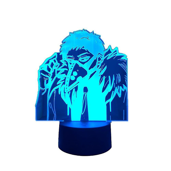 3d  Academia Dabi Lamp For Bedroom
