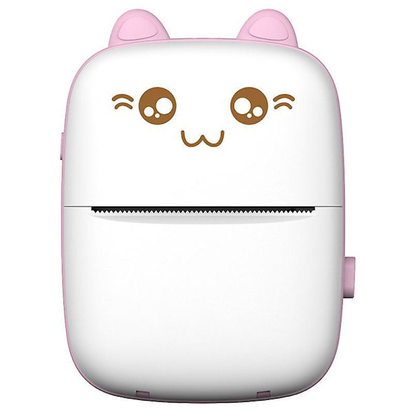 Portable Bt Phone Photo Printer Pocket Mini Bluetooth-compatible Sticker C17 Pink