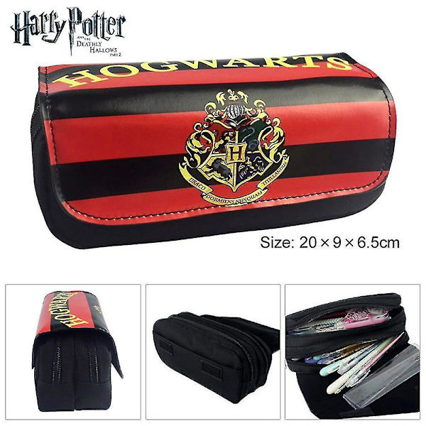 Harry Potter Children's Double Pencil Case Large Capacity color-2
