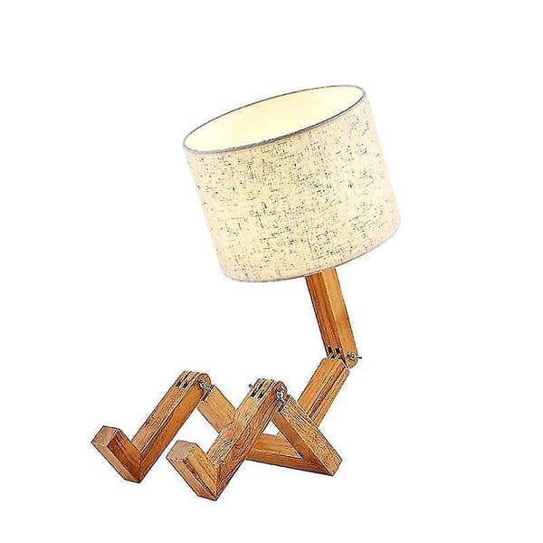 Ny Tre Robot Form Sammenleggbar Bordlampe