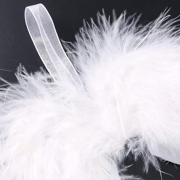 10pcs Angel Feather Wing, Mini Angel Hanging Wing For Christmas